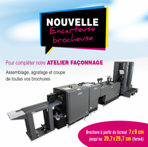 Nouvelle encarteuse brocheuse