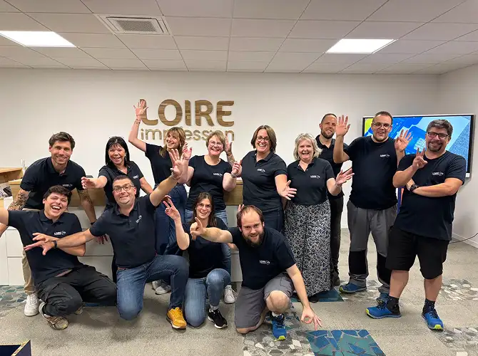équipe Loire Impression